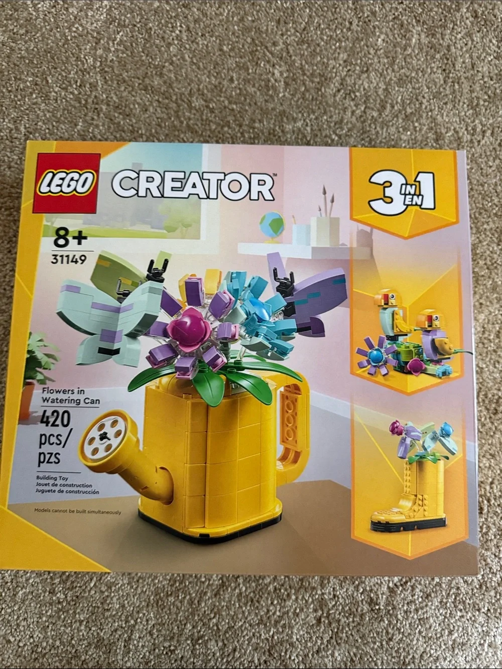 Lego Creator Flowers inWatering Can #31149
